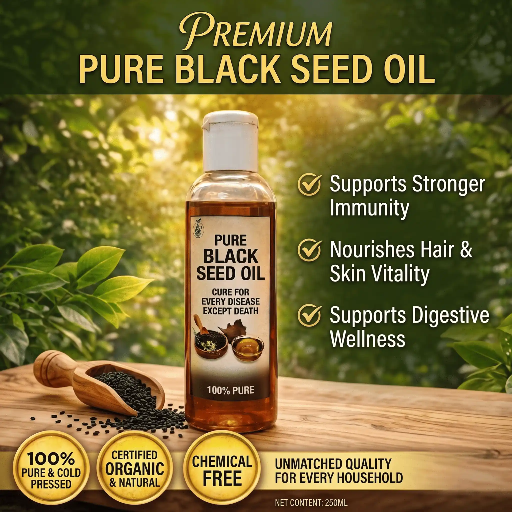 Pure Black Seed Oil