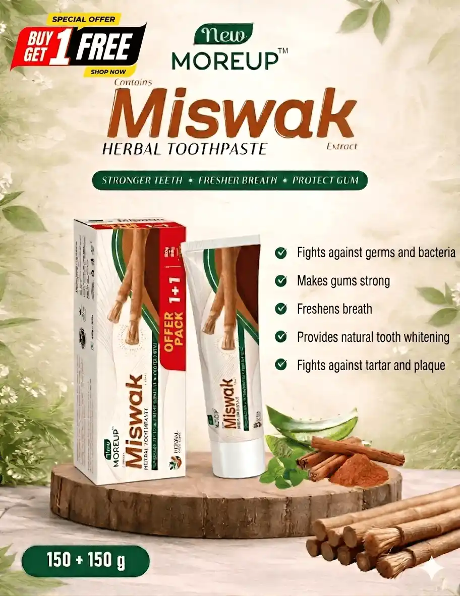 Natural Miswak | Herbal Care Toothpaste